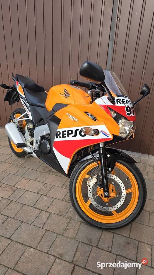 Honda CBR 125R Repsol A1 B świętokrzyskie Wawrzeńczyce