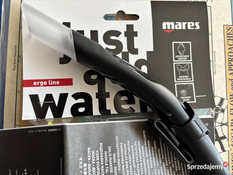 Fajka Nurkowa Maresa ERGO FLEX z zaworkiem śląskie