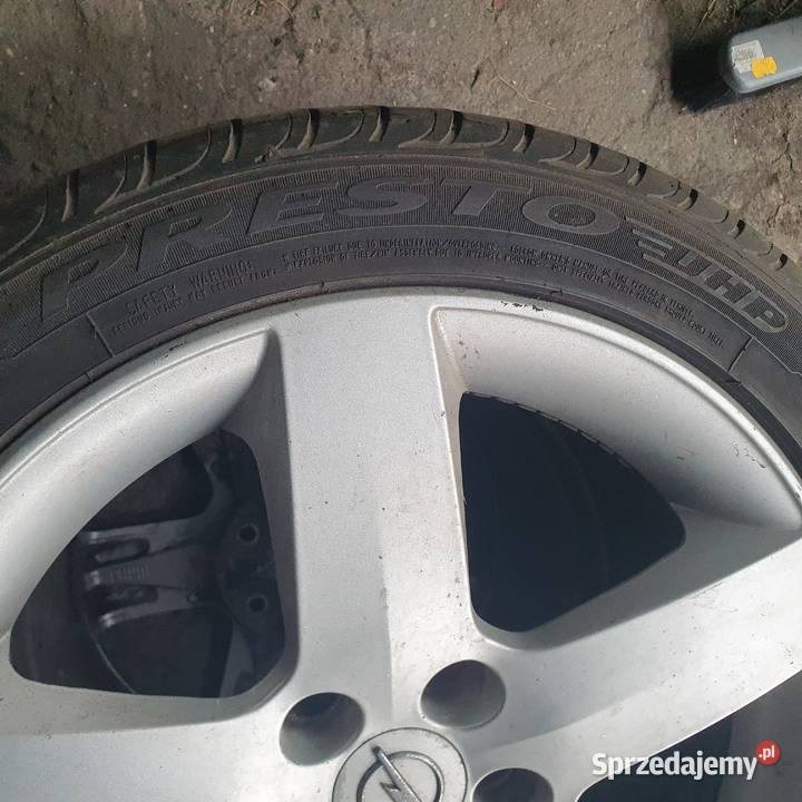Koła opony felgi Alu Opel Vectra 2006 225x45R17 Samochodowe Wrocław
