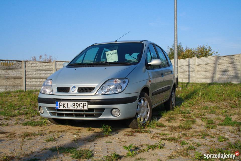 Renault Megane Scenic I FL Okazja nieuszkodzony wielkopolskie Koło