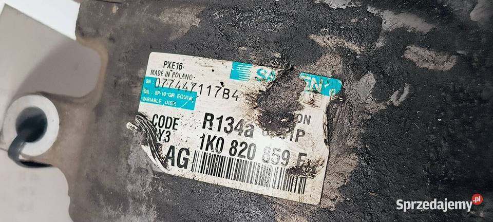 SPRĘŻARKA KLIMATYZACJI AUDI A3 8P 1K0820859F Lipno