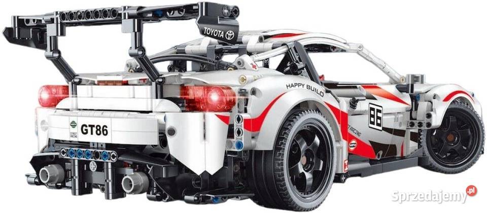 Klocki super car GT86 biały 2586 el otwierane