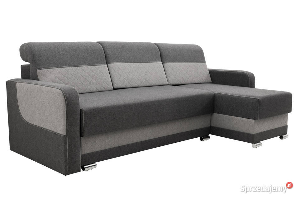 Narożnik Szary z Funkcją Spania FOX Rzeszów