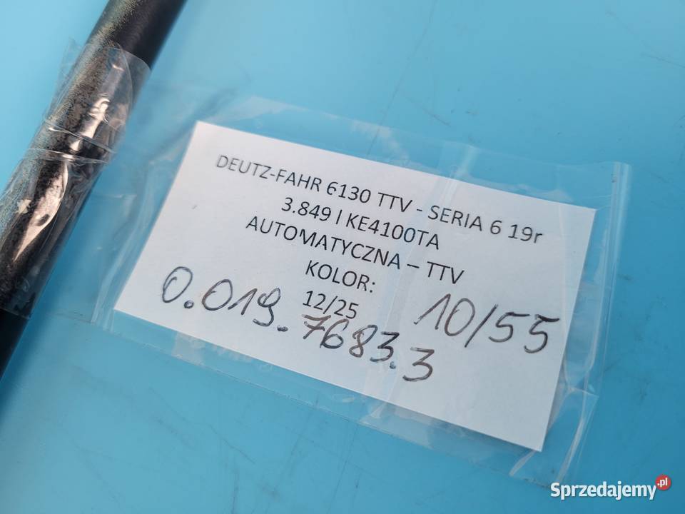 DEUTZFAHR 6130 TTV PRZEWÓD RURA HYDRAULICZNA Kolno sprzedam