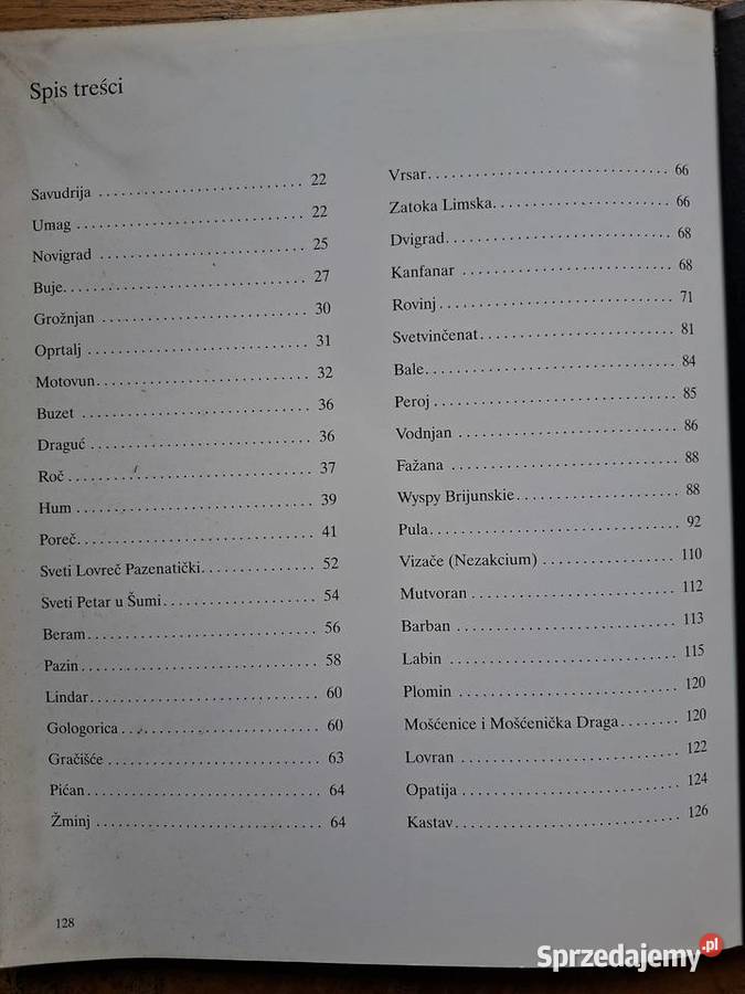 Chorwacja Istria Historia Sztuka Dziedzictwo Mapy i przewodniki małopolskie sprzedam
