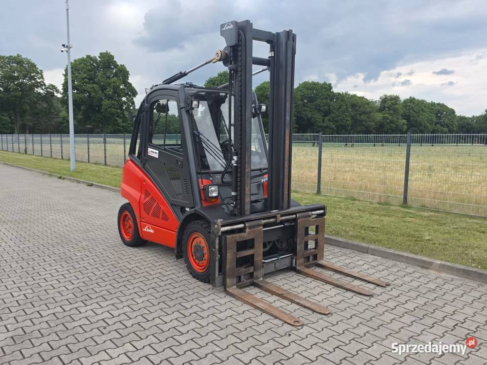 LInde H40D Piękny niski przebieg Wózki widłowe Krzykosy