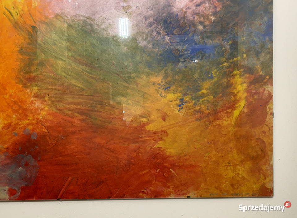 Abstrakcja obraz w antyramie 80x60 Stalowa Wola