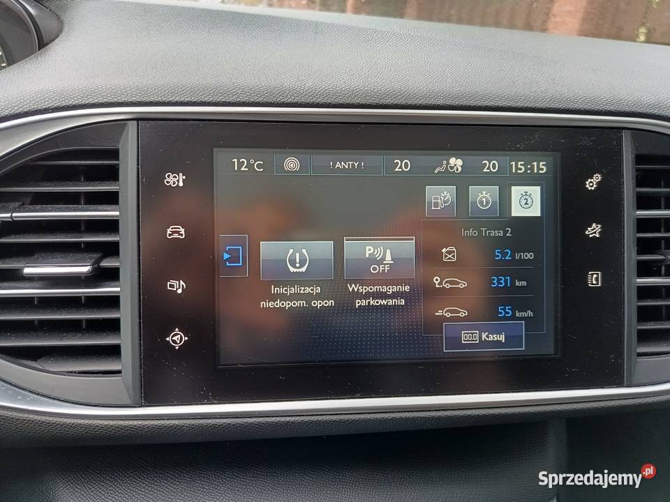 Peugeot 308 SW T9 tempomat Wrocław
