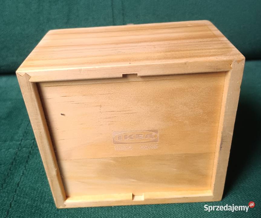 Drewniany organizer stołowy na przyprawy Ikea Zbylitowska Góra