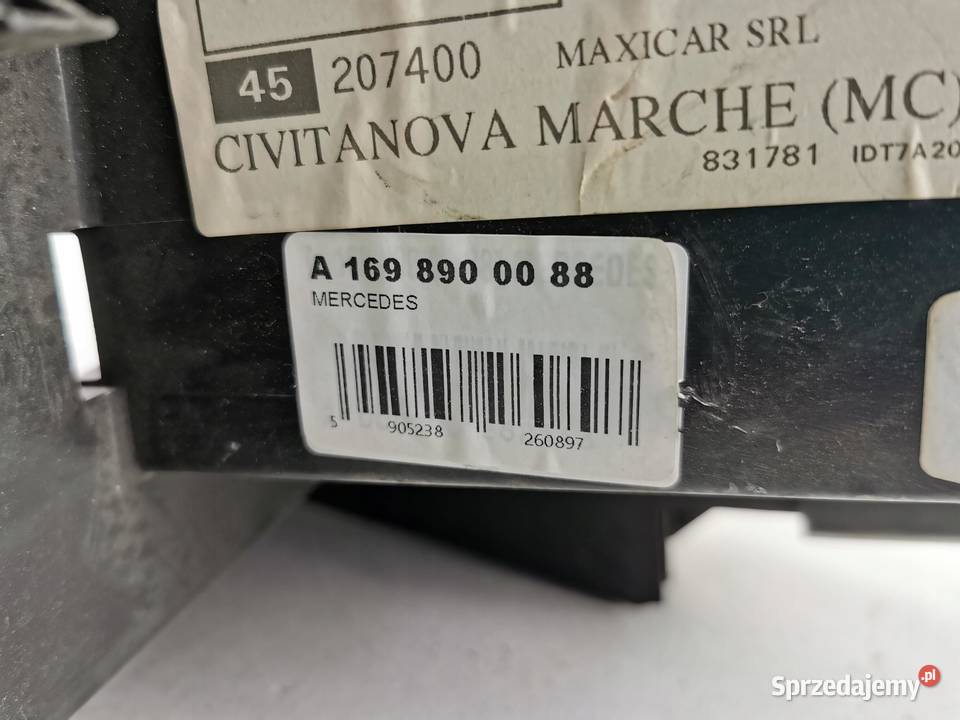 OBUDOWA LEWARKA NARZĘDZI MERCEDES BKLASA W245