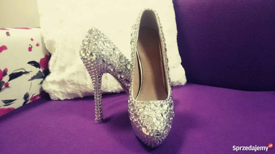 Buty ślubne szpilki sexy niepowtarzalne z USA 23cm Mińsk Mazowiecki