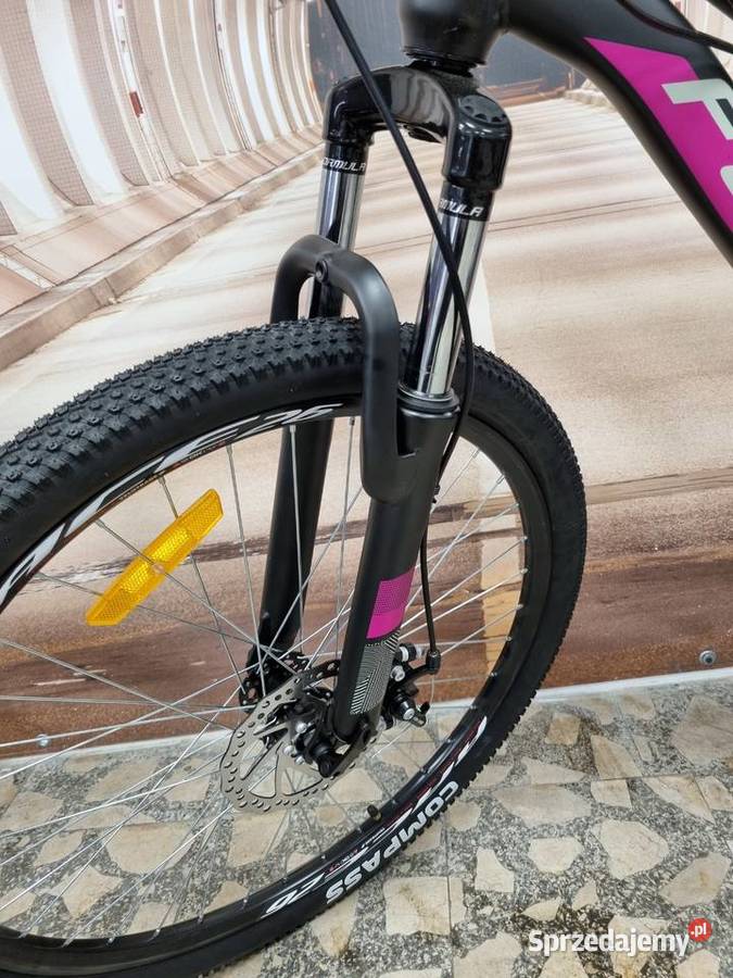 ROWER GÓRSKI ELECTRA Czarno różowa koła 26 małopolskie Szczucin