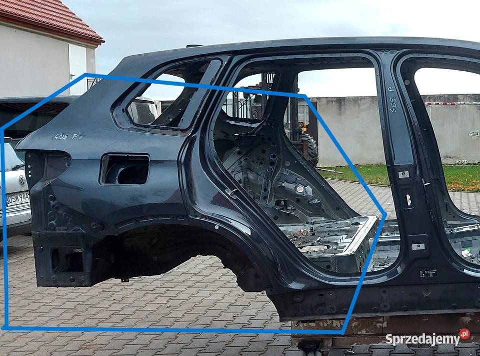 BMW G05 X5 30d 2019r WANNA PODŁOGA BŁOTNIKI lewy osobowe