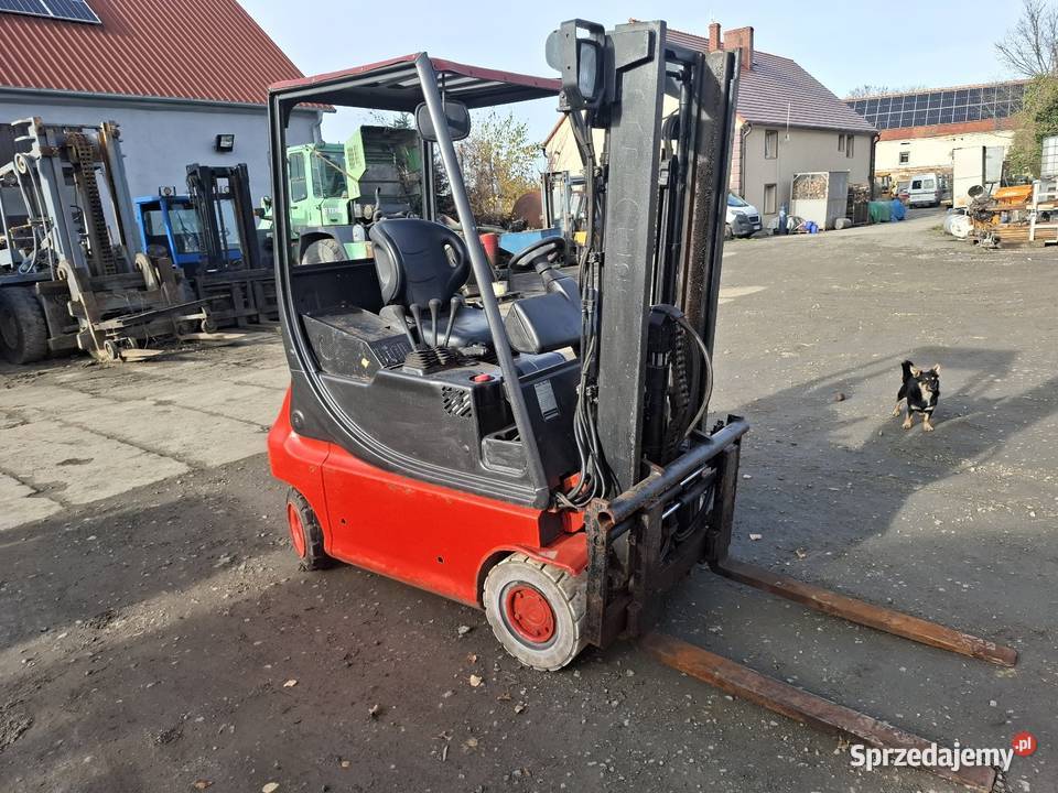 Wózek widłowy Linde E 16P elektryczny pozycjoner dolnośląskie Targoszyn