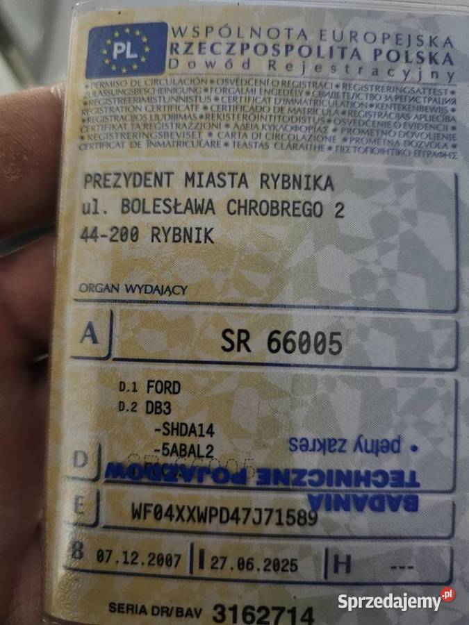 Ford focus sedan benzyna 16 318km Rybnik