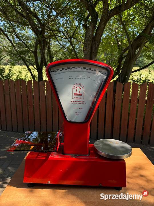 Waga sklepowa szalkowa PRL podlaskie Augustów