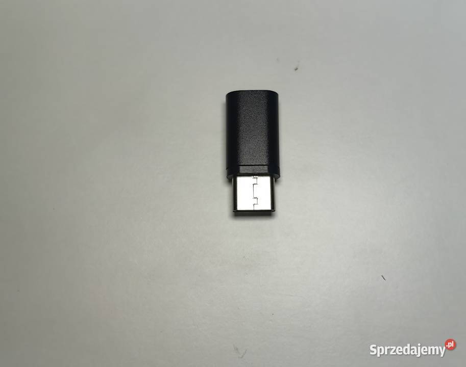 Adapter USB C na micro Usb nowy Czarny DPD
