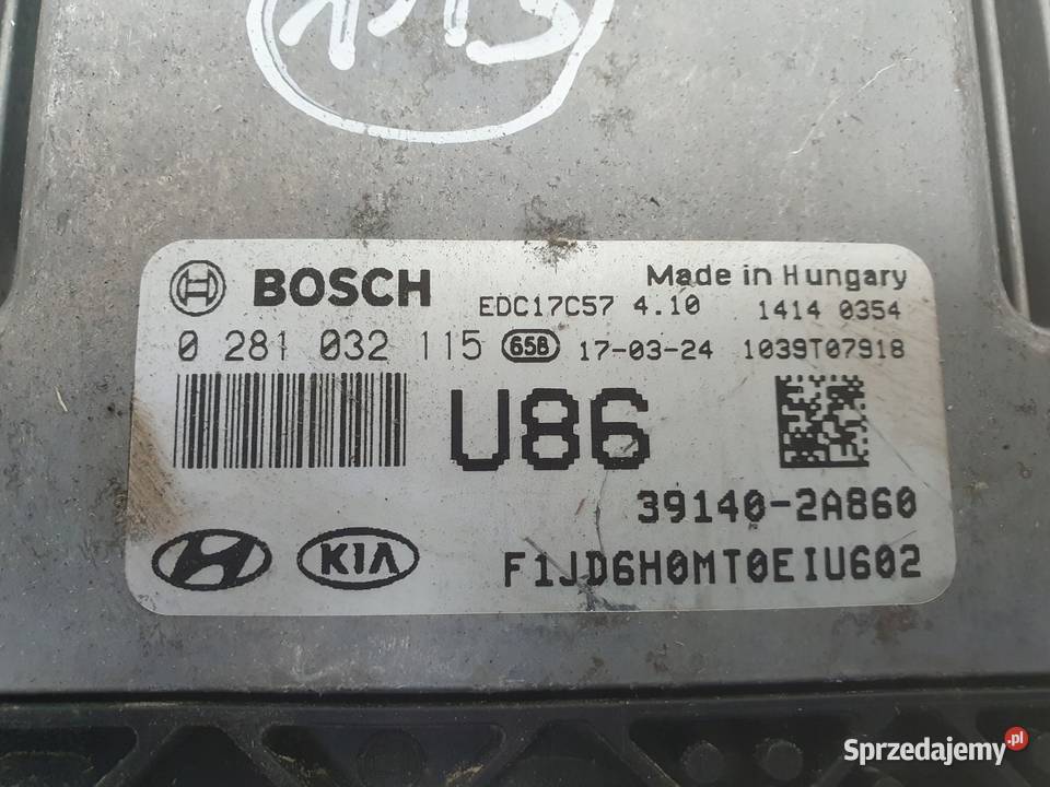 Kia Ceed II 16 CRDI STEROWNIK SILNIKA komputer Rudka