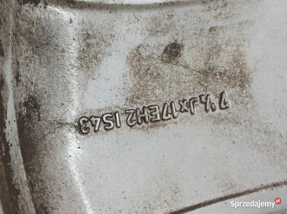 FELGA ALUMINIOWA R17 5X120 ET43 OC72MM 75JX17EH2