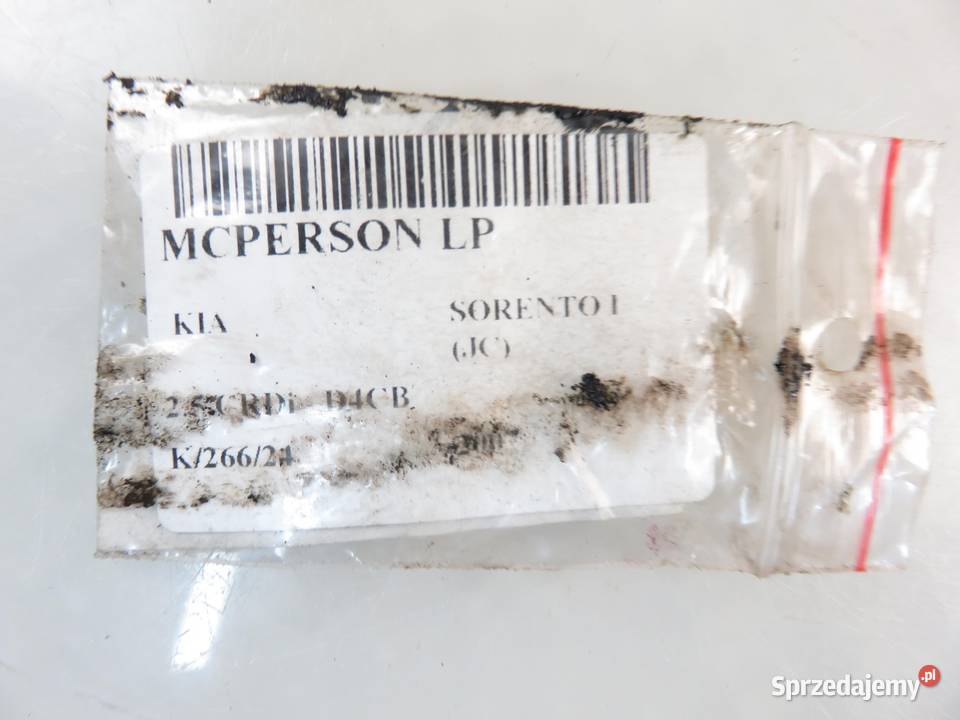 MCPERSON LEWY PRZEDNI KIA SORENTO I 25 CRDi osobowe sprzedam