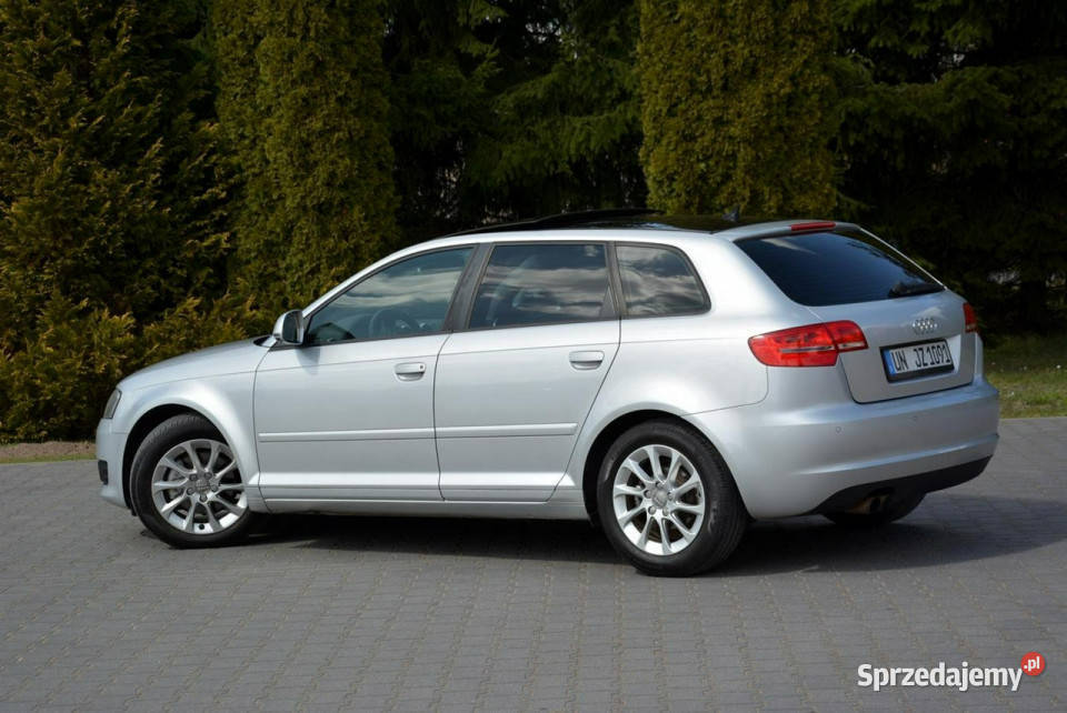 Audi A3 Sportback Lift DSG Panorama Skóry Duża elektryczne lusterka Ostrów Mazowiecka sprzedam