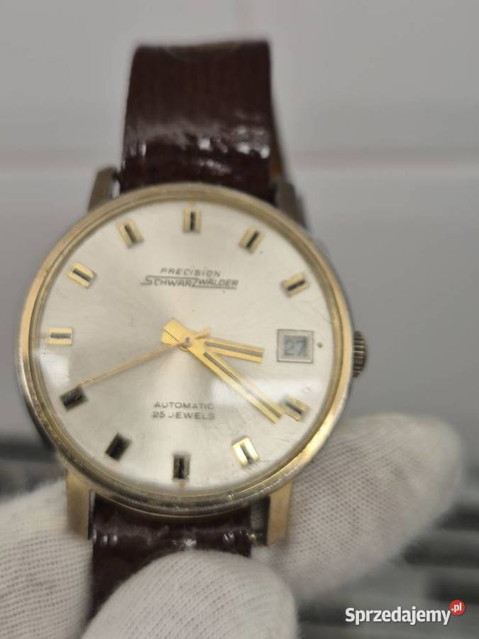 Męski zegarek automatycznyPrecision Schwarzwlder Chorzów