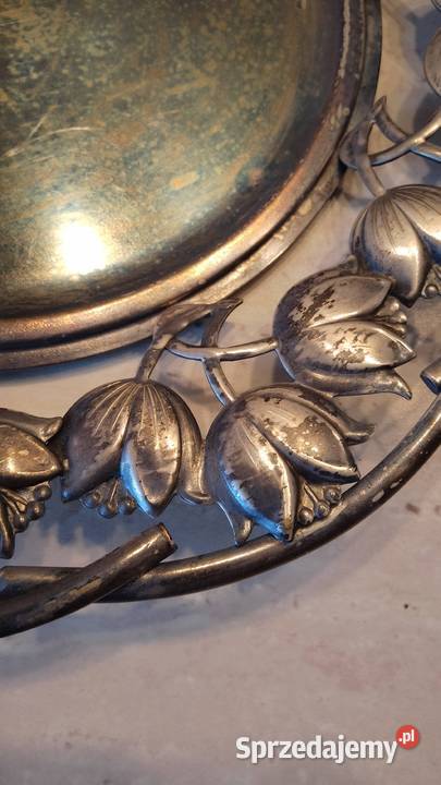 Patera Hefra Tulipany lata 70 Nakło nad Notecią