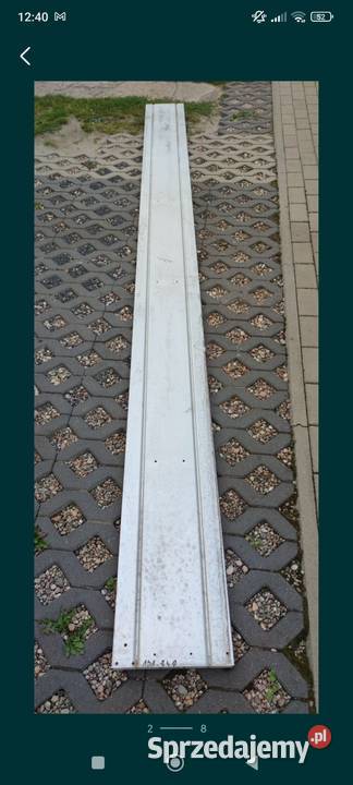 Burty aluminiowe stalowe ocynkowane 400x03 4m 30 Halinów