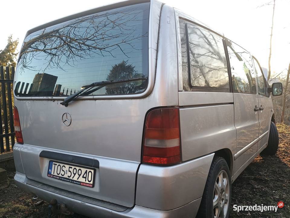 Mercedes Vito W638 uszkodzony Boksycka