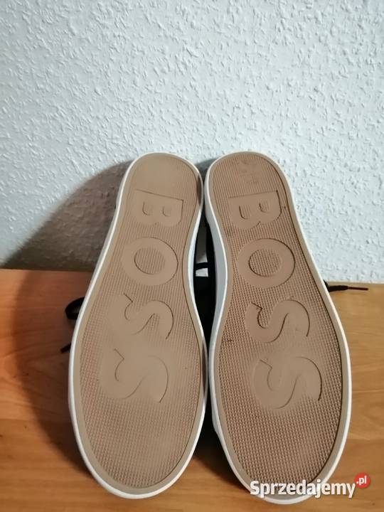 Hugo Boss 50486653 czarne sneakersy skórzane Zgorzelec
