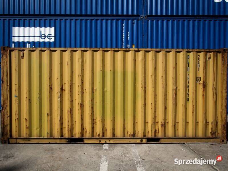 Kontener morski 20 DC używany magazyn 6m Lębork sprzedam