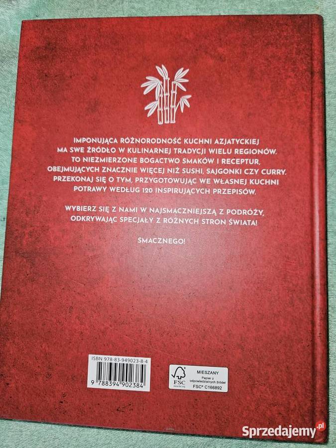 Czas na Azję 120 przepisów Nowa Warszawa sprzedam