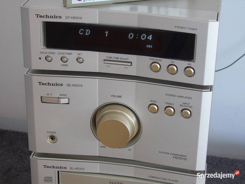 Wieża Technics SEHD310 pilot sprawna WYSYŁKA podkarpackie