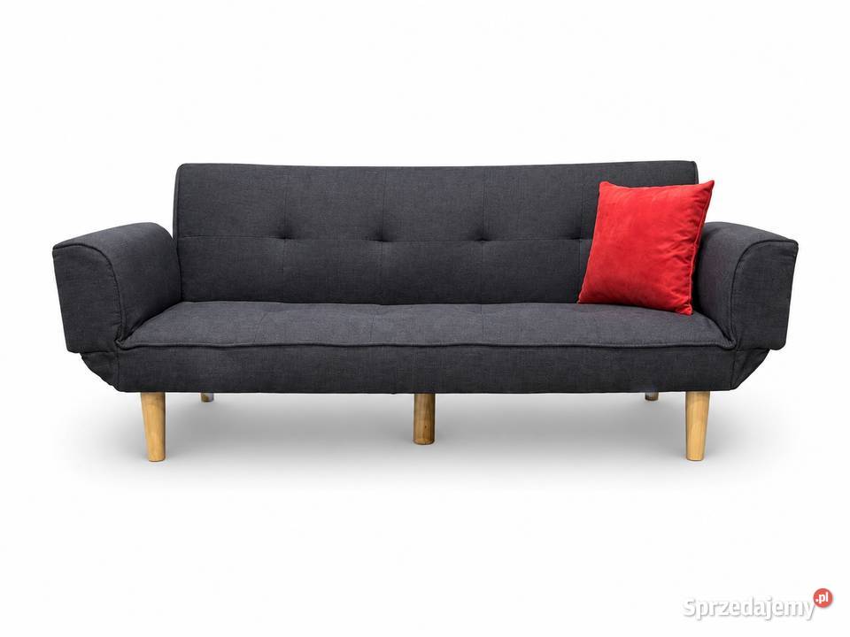 Sofa Ciemnoszara Rozkładana Kraków