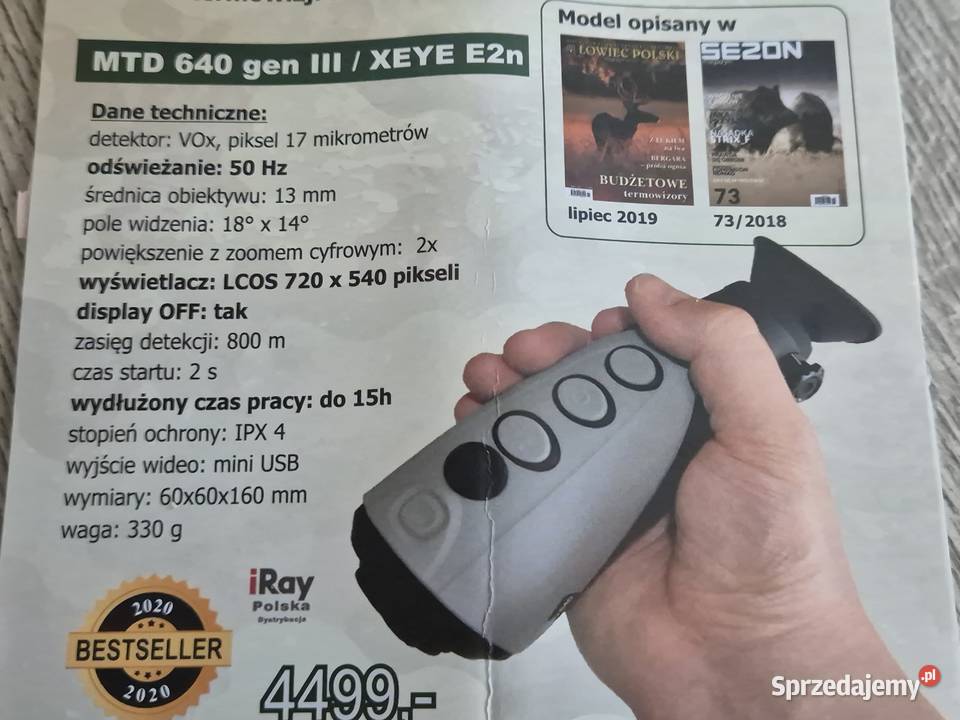 Kamera termowizyjna Świdnica Polska sprzedam