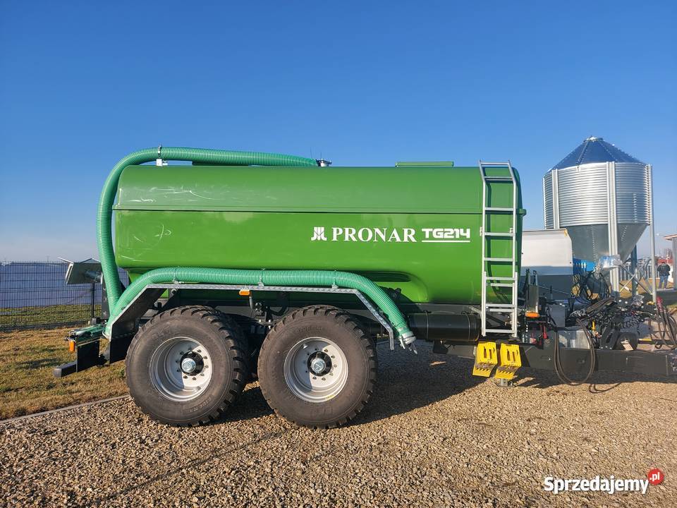 Wóz Asenizacyjny Pronar TG214 Beczkowozy Grabica