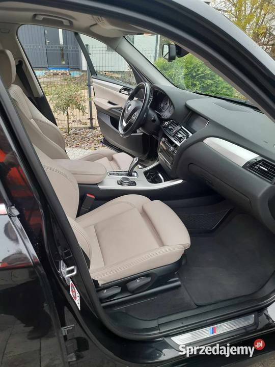 BMW X3 Mpakiet F25 LCI 2015r 20d mazowieckie Siedlce