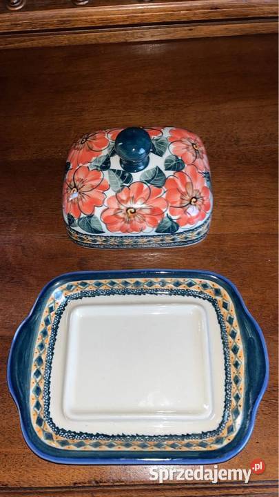 Maselniczka Bolesławiec Ręcznie malowana Hand pomorskie Gdańsk