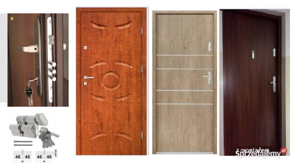 Drzwi ZEWNĘTRZNE wewnątrzklatkowe do mieszkania świętokrzyskie Kielce