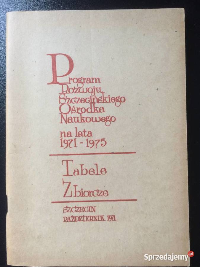 3314 Program Rozwoju Szczecińskiego Osrodka Szczecin