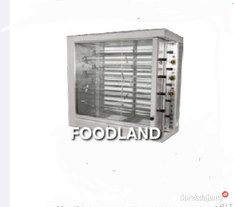 Grill elektryczny rożno do kurczaków RE9 Gastronomia Warszawa