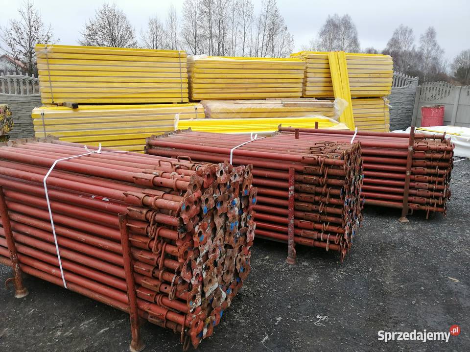 Podpory Stropowe Stemple Budowlane Głowice Materiały budowlane Piotrków Trybunalski sprzedam