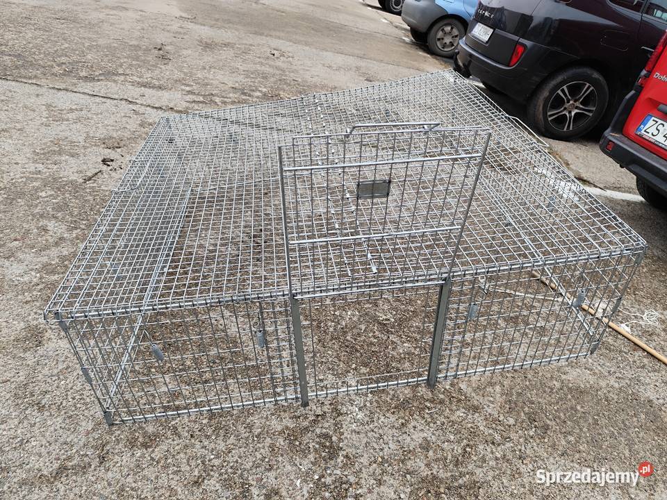 metalowa klatka pułapka na koty Mosty