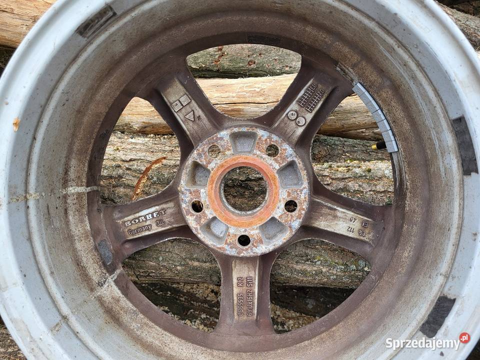 Felgi aluminiowe 5x112 borbet et40 audi mercedes Pułtusk