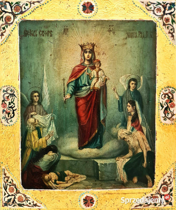 Ikona Matka Boża Radość Wszystkich Strapionych Warszawa