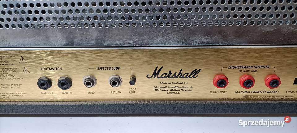 Wzmacniacz gitarowy MARSHALL JCM 2000 DSL Katowice sprzedam