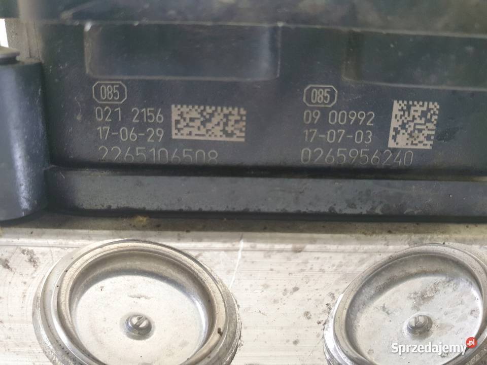 Citroen Jumpy III POMPA ABS hamulcowa 9824510880 Rudka