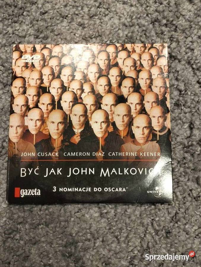 Być John Malkovich film DVD Nagradowice