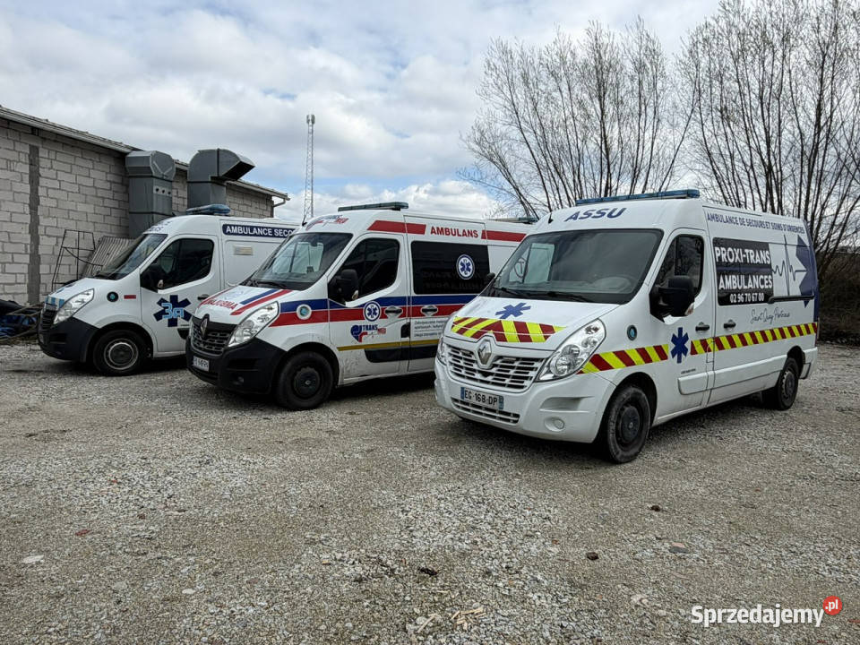 ambulansy Renault Master Renault Master 2015 Gostyń