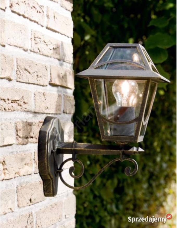 Dekoracyjna lampa latarnia oświetlenie lampion Kinkiety śląskie Poraj